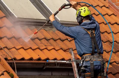 Démoussage et hydrofuge de toiture aux Rues-des-Vignes